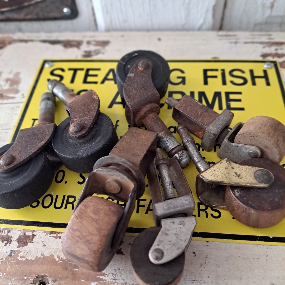 Vintage Caster wheels